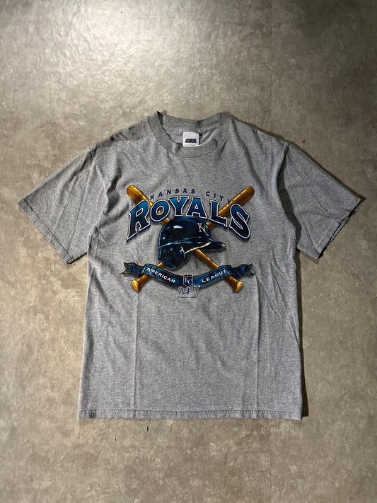2000's Vintage Kansas City Royals Grey T-Shirt - M - M | Martin City Vintage