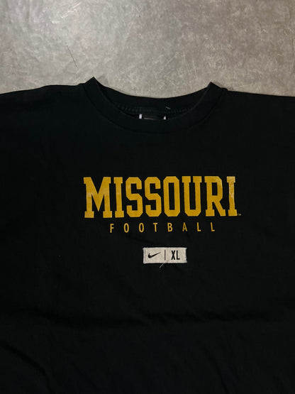 2000's Vintage Missouri Tigers Football Nike Black T-Shirt - XL - XL | Martin City Vintage