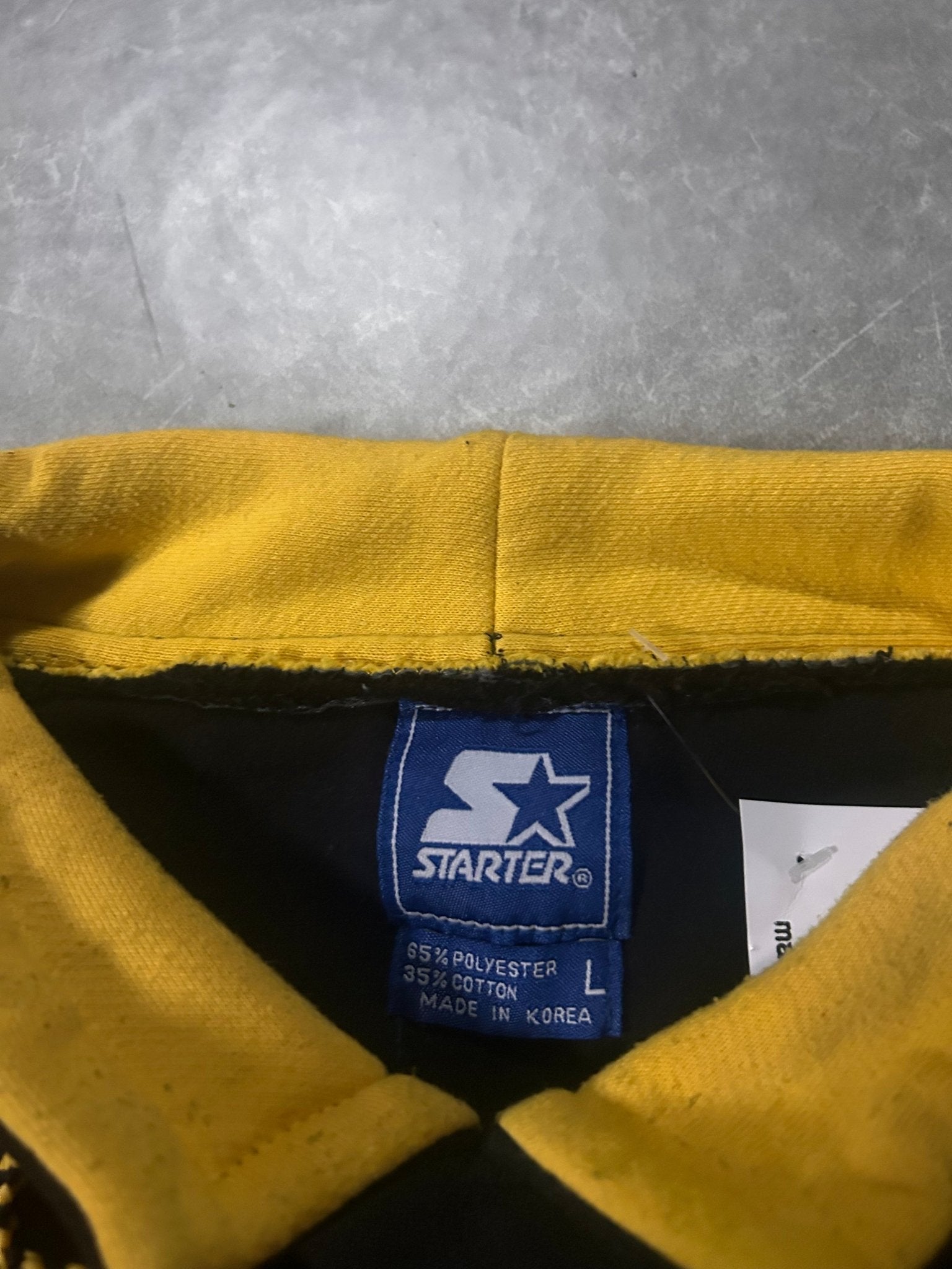 90's Vintage Missouri Tigers Starter Script Black Crewneck - L - L | Martin City Vintage