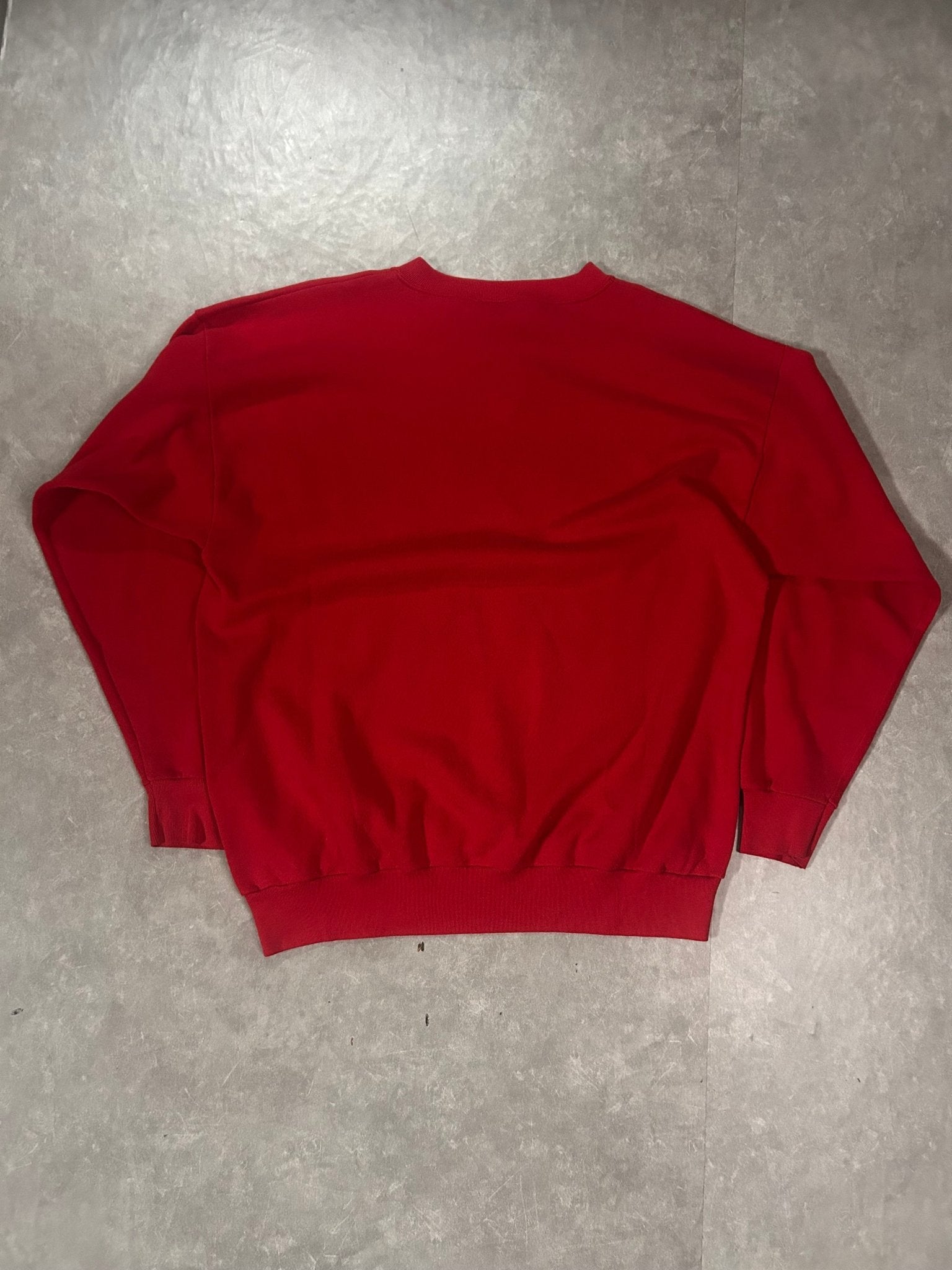 90's Vintage Indiana Hoosiers Big Print Red Crewneck - XXL - XXL | Martin City Vintage