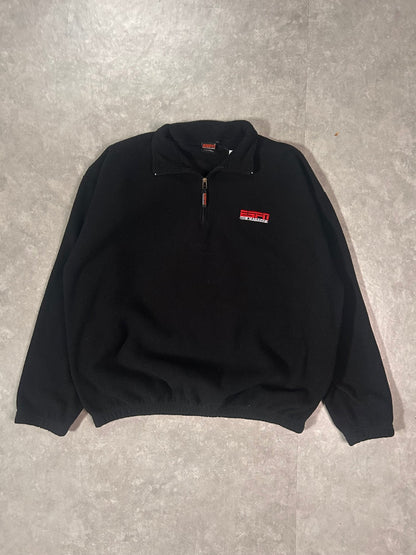 90's Vintage ESPN Embroidered Black Fleece - XL - XL | Martin City Vintage