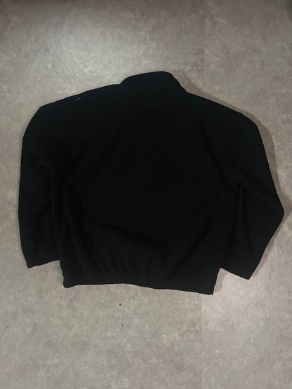 90's Vintage ESPN Embroidered Black Fleece - XL - XL | Martin City Vintage