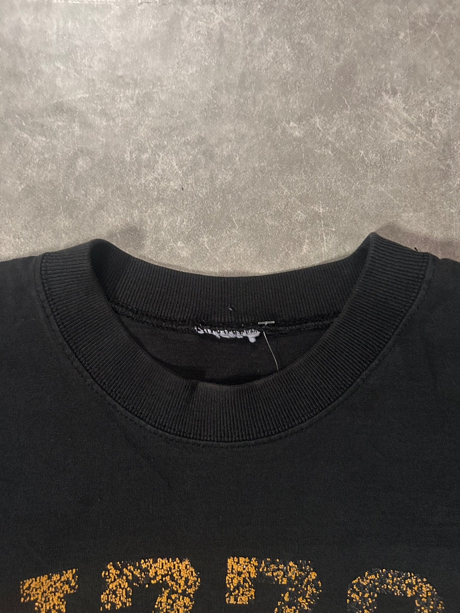 90's Vintage Missouri Tigers Basketball Distressed Faded Black T-Shirt - L - L | Martin City Vintage