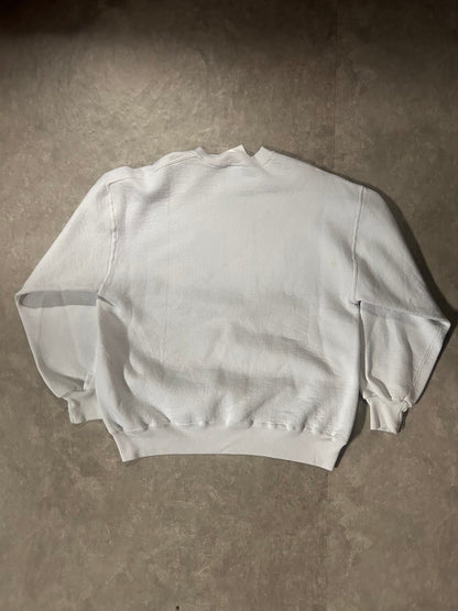90's Vintage Washington Huskies Big Print White Sweatshirt - L - L | Martin City Vintage