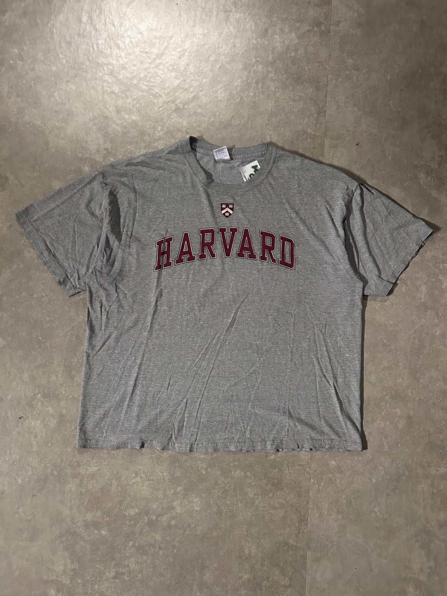 2000’s Vintage Harvard University Grey T-Shirt - XXL - XXL | Martin City Vintage