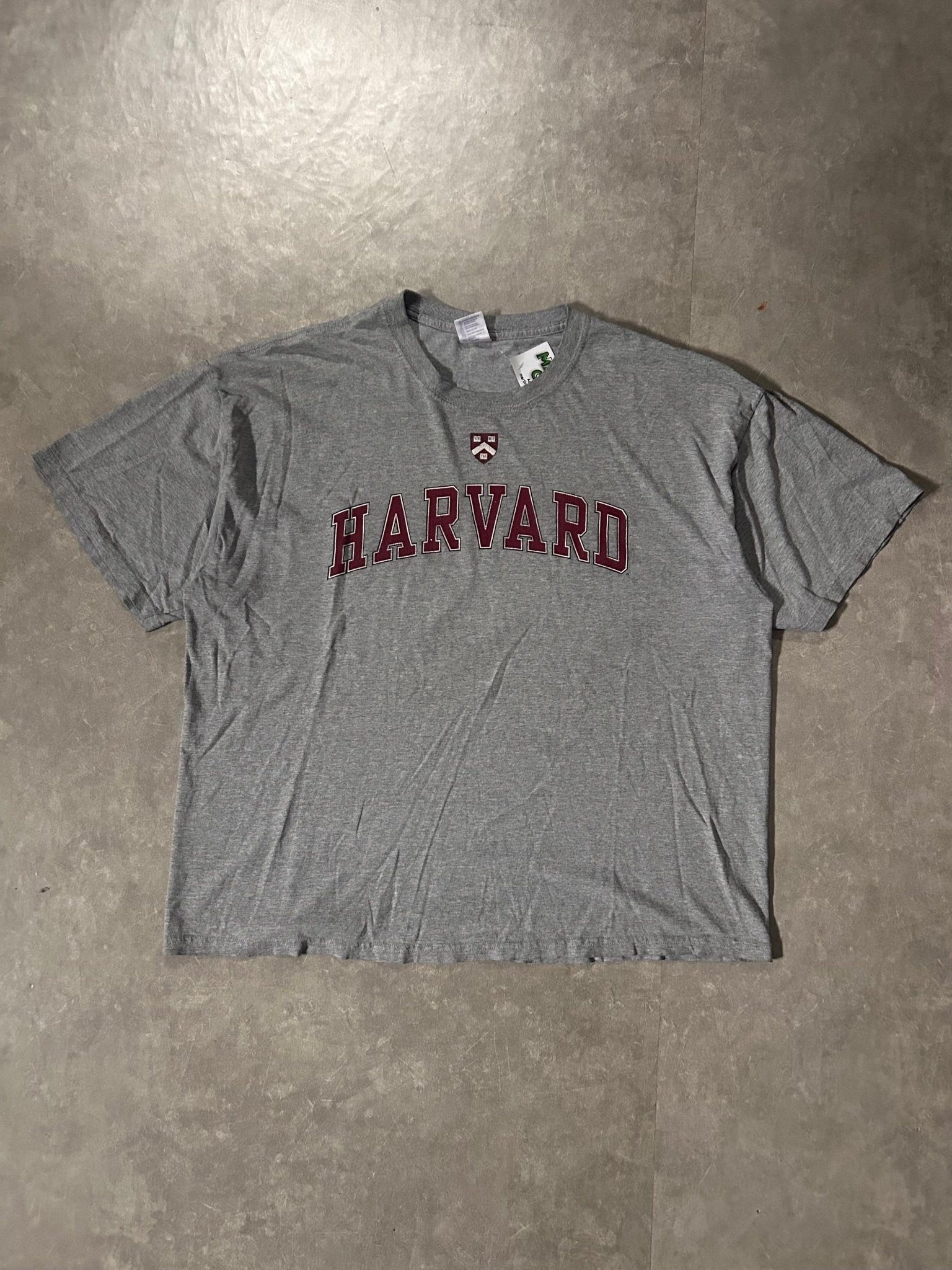 2000’s Vintage Harvard University Grey T-Shirt - XXL - XXL | Martin City Vintage