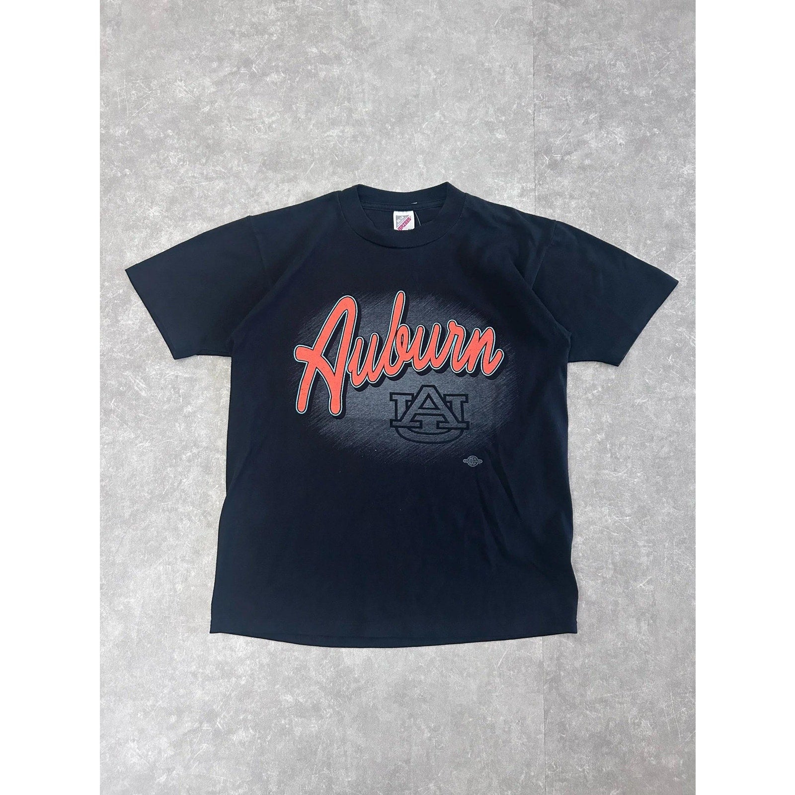 90s Vintage Auburn Tigers Black T Shirt Size M - | Martin City Vintage