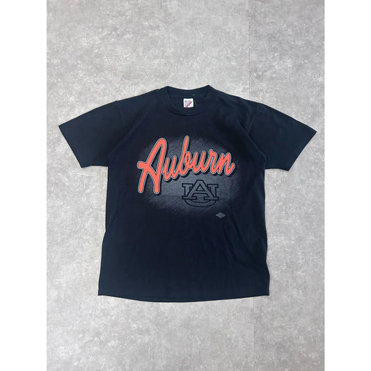 90s Vintage Auburn Tigers Black T Shirt Size M - | Martin City Vintage