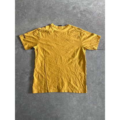 2000s Vintage Lion King Lion Face Big Print Yellow T Shirt Size L - | Martin City Vintage