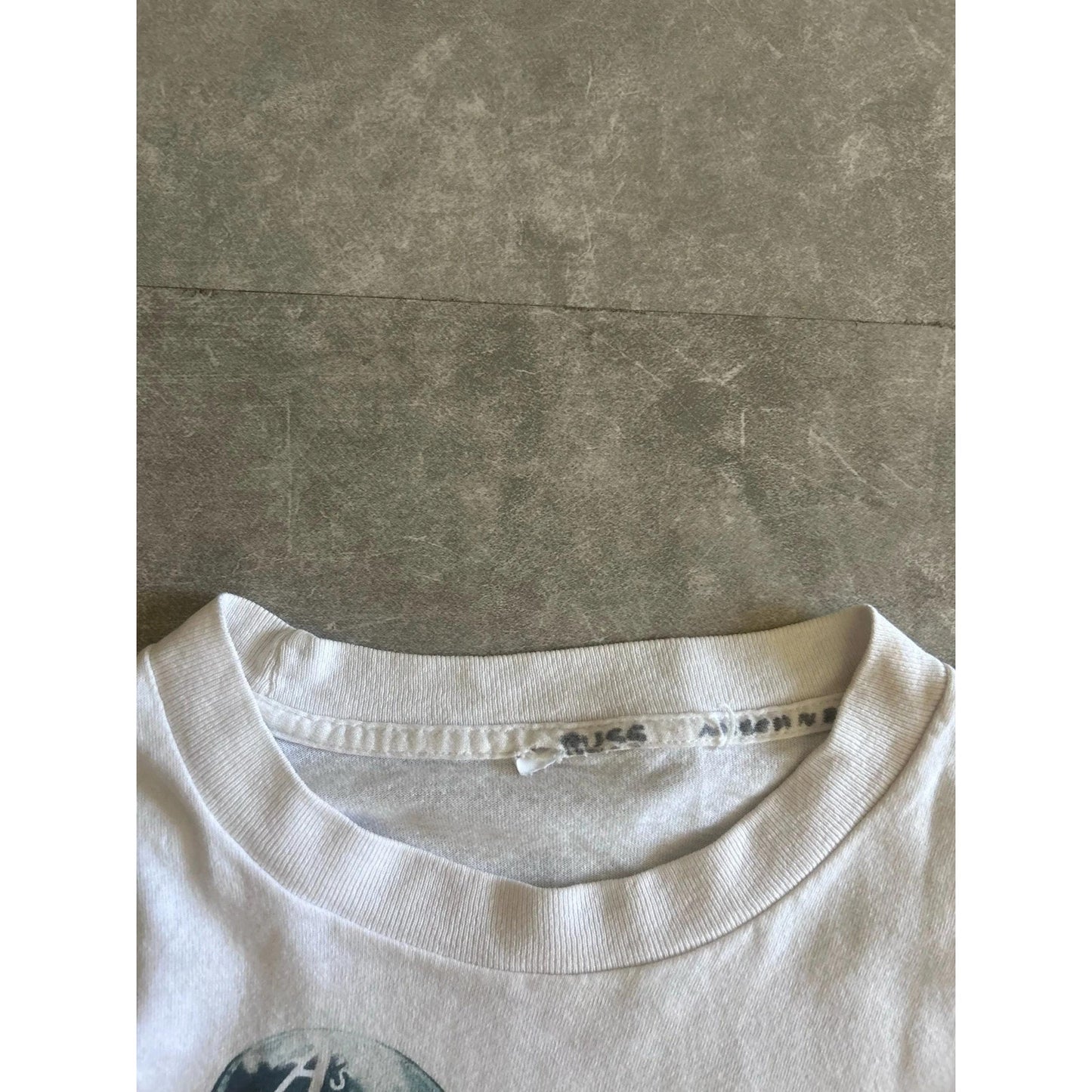 90s Vintage Oakland A’s Mark McGwire Caricature Salem T Shirt Size L - | Martin City Vintage