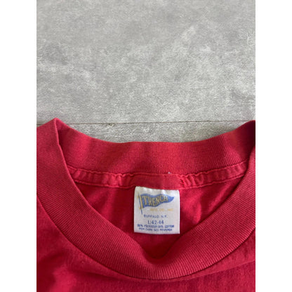 90s Vintage San Francisco 49ers Helmet RedT Shirt Size L - | Martin City Vintage