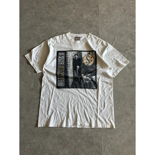 90s Vintage Bob Seger and the Silver Bullet Band White T Shirt Size XL - | Martin City Vintage