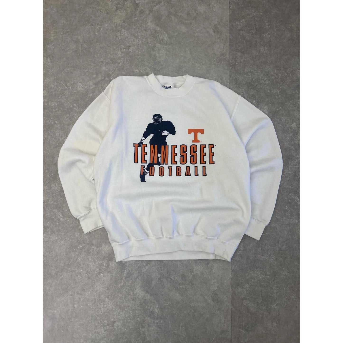 2000s Vintage Tennessee Volunteers Football White Crewneck Size M - | Martin City Vintage