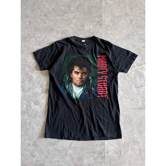 90s Vintage Marty Stuart Black Band T Shirt Size XL - | Martin City Vintage