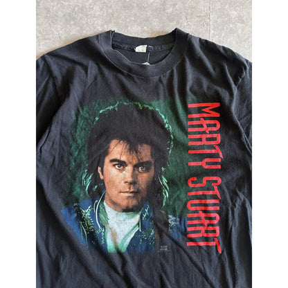 90s Vintage Marty Stuart Black Band T Shirt Size XL - | Martin City Vintage