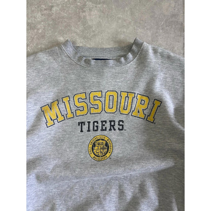 2000s Vintage Missouri Tigers Grey Crewneck Size L - | Martin City Vintage