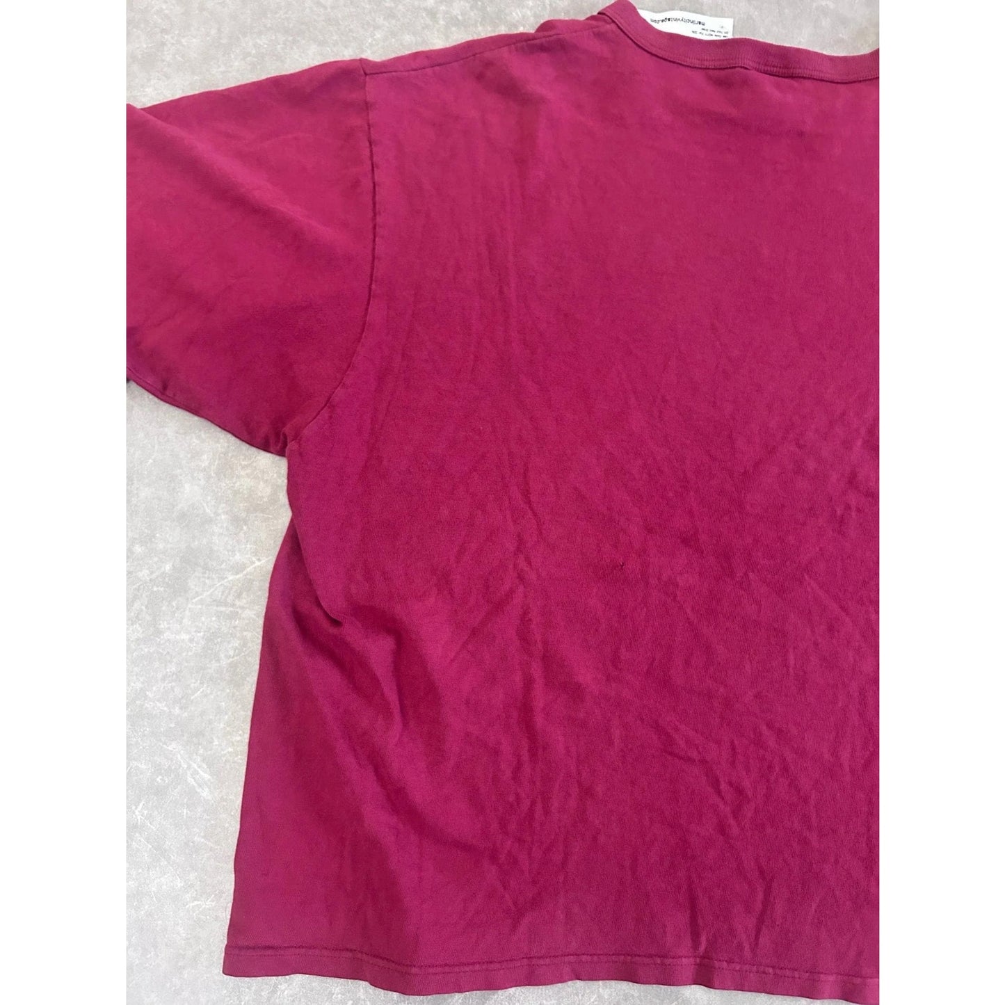 90s Vintage Boston College Football Champion Maroon Red T Shirt Size XXL - | Martin City Vintage